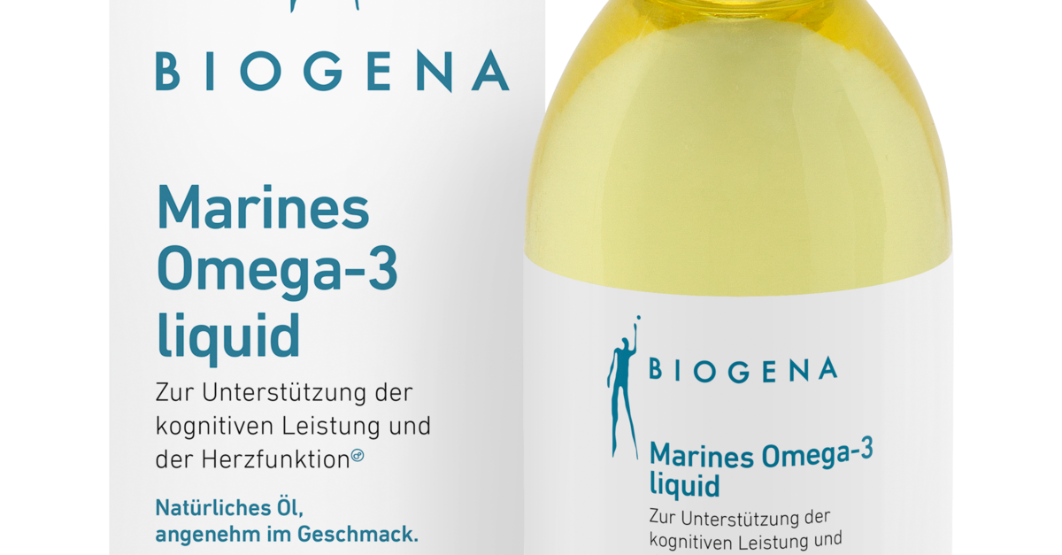 Marine Omega 3 liquid: Omega 3 oil | BIOGENA International